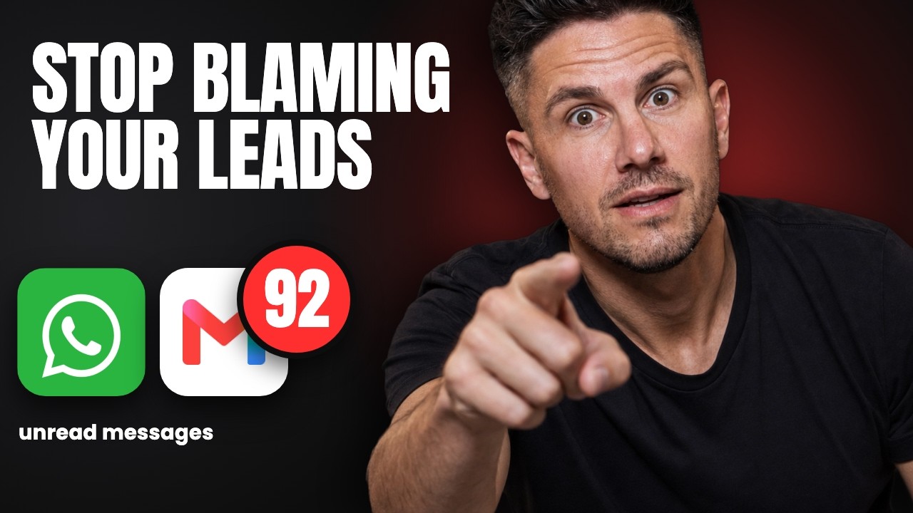 Stop blaming your leads: Jandre de Beer on how to follow up with leads, with 92 unread messages